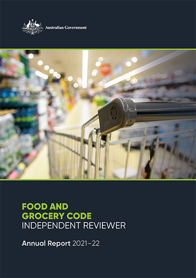 Food and Grocery Code Independent Reviewer Annual Report 2021-22